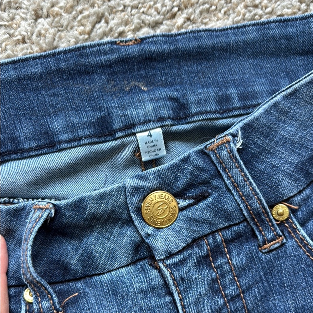 Seven7 Skinny Jeans sz 4 👖 - Picture 5 of 9